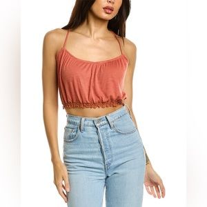 Free People Sundown Rust Faded Love Cami